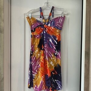 Victoria's Secret Multicolor Strapless Dress